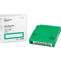 HP LTO-8 Ultrium 30TB RW Non Custom Labeled Library Pack 20 Data Cartridges with Cases