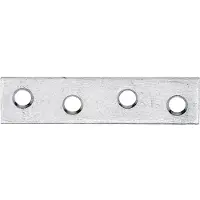 Alberts plat verbindingsstuk L 60 mm B 14 mm S 1,75 mm staal ...