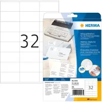 Herma Adresetiketten voor schrijfmachines, A4, 70 x 36 mm, permanent hechtend