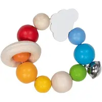 Goki Houten Grijpring Regenboog