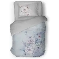 Eleganzzz Dekbedovertrek Micropercal Eternal Blooms - multi 140x200/220cm