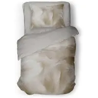 Eleganzzz Dekbedovertrek Micropercal Feathered Bliss - sandy beige 140x200/220cm