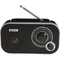 Denver Transistorradio Electronics TR-51, AM/FM-tuner, zwart