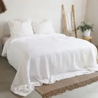 Passion for Linen Dekbedovertrek Eve White Katoen-140 x 220 cm
