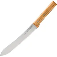Opinel Parallèle No. 116 broodmes 21 cm, olijfhout