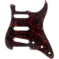 Fender 8-hole 50s Vintage Stratocaster SSS Pickguard Tortoise Shell slagplaat voor Fender Stratocaster