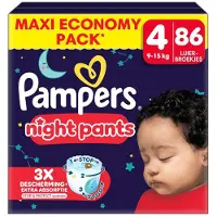 Pampers - Baby Dry Night Pants - Maat 4 - Mega Pack - 86 stuks - 9/15 KG