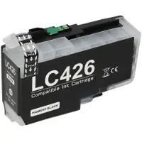 PrintAbout Inktcartridge LC-426BK Zwart geschikt voor Brother