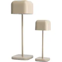Ks Verlichting Cabo Tafellampenset Beige – Small & Medium