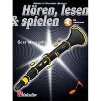 De Haske Hören, lesen, spielen, Bd. 1-3 Klarinette (Boehm), GA - Lesboek voor houten blaasinstrumenten