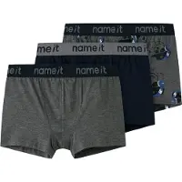 Name It Kids Onderbroek donkerblauw / donkergrijs / zwart / wit