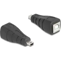 DeLOCK USB 2.0 Adapter Mini USB 5 pin male to USB Type-B female