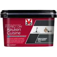 V33 Keukenverf Renovatie Perfection Mat Smokyzwart 2l