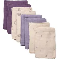 Pippi Hydrofiele Doek - 8-pack - 65x65 cm - Nirvana - - OneSize - Hydrofiele Doeken