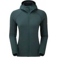 Montane F Protium Hoodie, fleece, dames, donkergroen