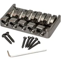 Ibanez 2BB4ACA026 Bass Bridge Set B305 Cosmo Black - Gitaaronderdeel