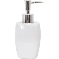 MSV 3-delige Badkameraccessoireset Keramiek Classic - Wit
