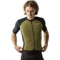 Gripgrab - Grinta Short Sleeve Jersey - Fietsshirt S, olijfgroen