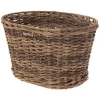 BRN Vintage Oval Eco Rattan Mand