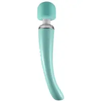 Love Magic Elegance Wand Vibrator oplaadbaar - turquoise