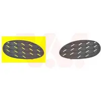 VAN WEZEL 5404592 Ventilatiegrille, bumper