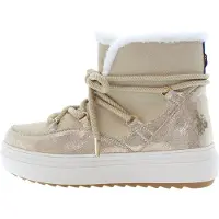 U.S. POLO ASSN. Boots beige / goud