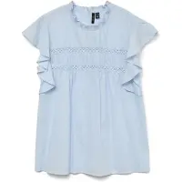 Vero Moda Blouse 'VMTrine' lichtblauw