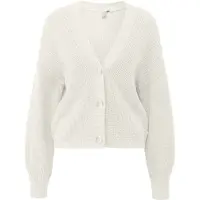 QS Gebreid vest ecru