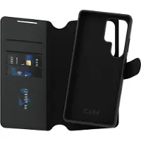 PanzerGlass CARE by Tango 2 in 1 Wallet Case geschikt voor MagSafe geschikt voor Samsung Galaxy S25 Ultra - Black