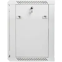 Lanberg 12U Rek - - WF01-6412-10S - Wandrek - Kleur grijs - Capaciteit 20.08 kg