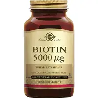 Solgar Biotine 5000mcg (100 capsules)