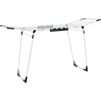 Songmics Metalen droogrek voor kleding, Wit