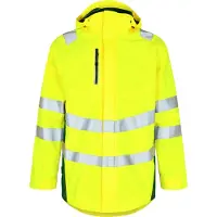 F-engel F. Engel 1145-930 Safety Parka Shell Jacket Yellow/Green maat XXL heren