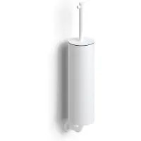 Clou Kaldur toiletborstel met wandhouder wit mat