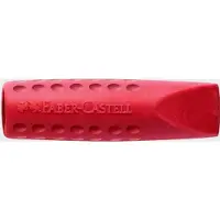 Faber-Castell gumdop - Grip 2001 - 24 stuks - rood/blauw - FC-187001