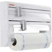 Leifheit Keukenrolhouder Parat Comfort Wit wit Kunststof