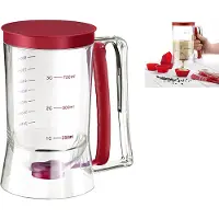 Westmark Portioneerder; inhoud: 900 ml, kunststof, transparant / rood, 30122260