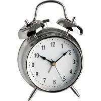 TFA-Dostmann 98.1043 Wekker Kwarts Zilver Alarmtijden 1