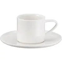 Asa selection Espressokop À Table Met Schotel Stapelbaar
