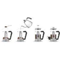 Bialetti French press Smart Black, 1 l