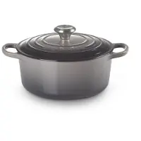 Le Creuset Braadpan Signature 'Flint' ø24cm / 4.2L