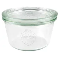 Jata Stort Glas (370ml) 1/4L 6 Stuks Transparant transparant Glas Weckpot
