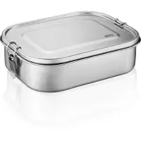 GEFU ENDURE Lunchbox Groot - RVS Broodtrommel - Lekvrije Bento Lunchbox