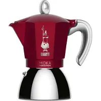 Bialetti Moka Inductie 4 kopjes rood