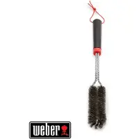 Weber Grillborstel Driezijdig 46cm