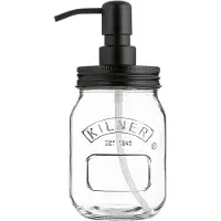 Kilner zeepdispenser uit glas 500ml