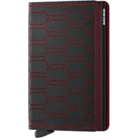 Secrid Slim Wallet Portemonnee Fuel Black-Red
