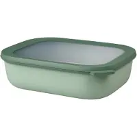 Mepal multikom cirqula rechthoekig 2000 ml nordic sage |