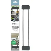 Brainstream Drip.line Multifunctionele spoelbakhouder, opberghulp, gootsteenorganizer, afdruiprek, gebruiksvoorwerpenhouder, caddy - het origineel van de tv (antraciet, pure)