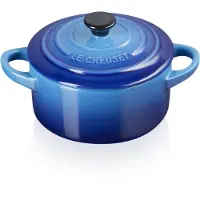 Le Creuset minibraadpan 10 cm Azure blue